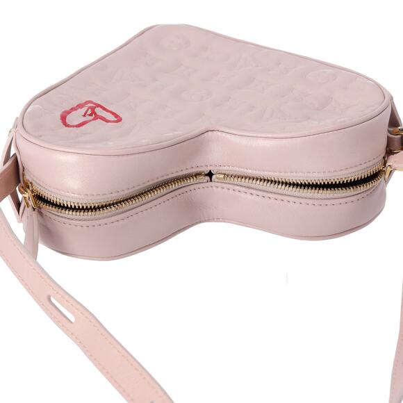 Louis Vuitton Sac Coeur Collection Heart Shoulder Bag Light Pink Lambskin - Picture 6 of 8